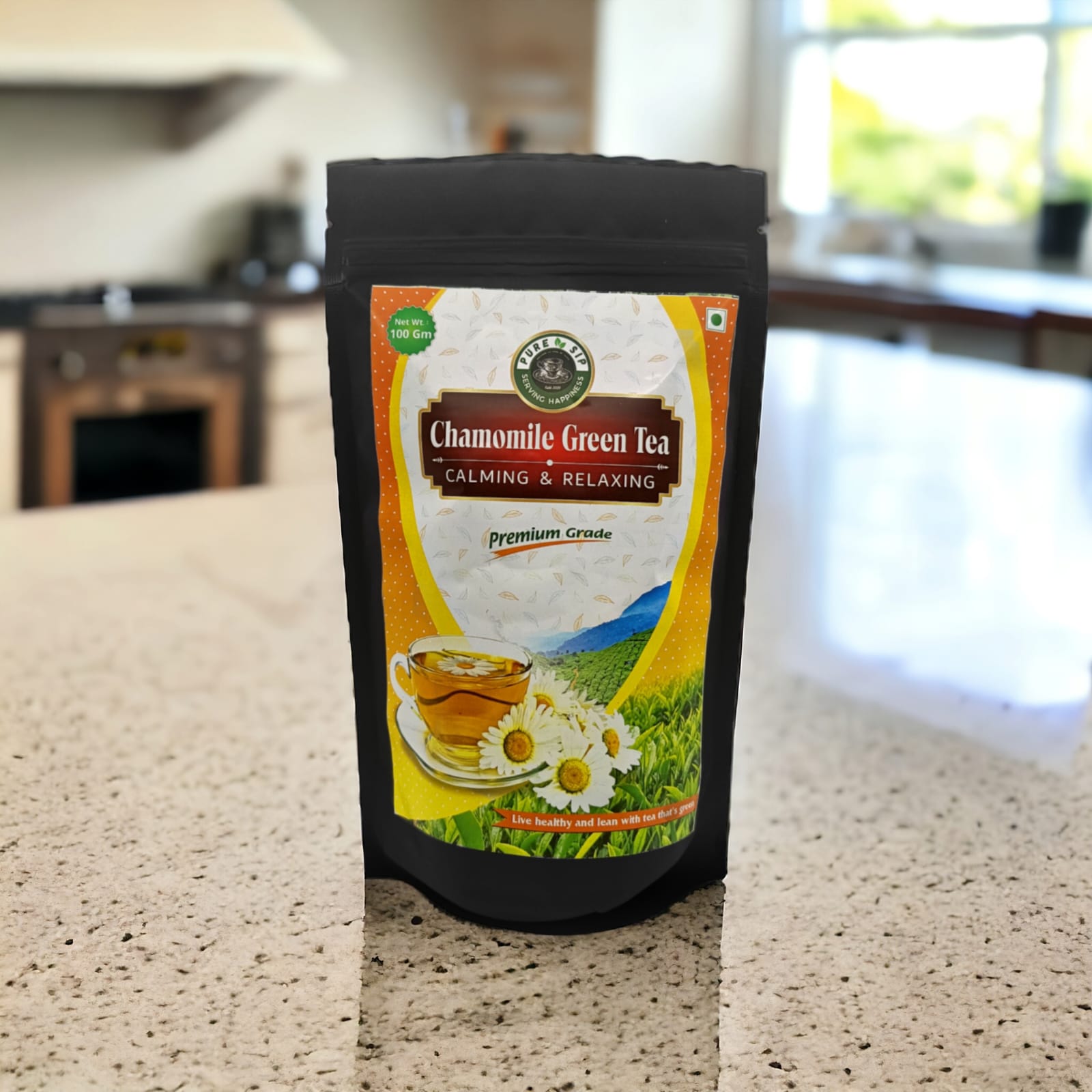 Chamomile green tea 100 grm